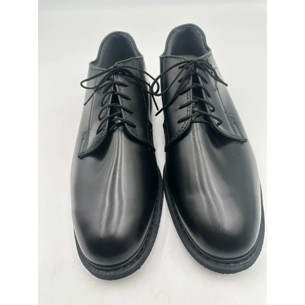 Capps  Men's Airlite 90268Uniform Footwear Black Dress Shoes Sz 9.5D Made In USA